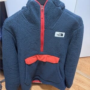 The North Face Blue Fleece Pullover